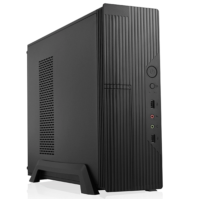 Psu Support Black Chassis Compact Computer Case Design Office Pc Case 1