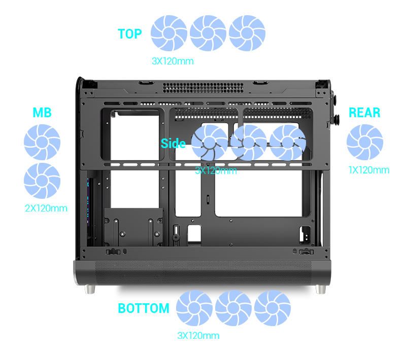 Aircraft 007 Supercar of Computer Cases - Direct Factory Prices | ESGAMING