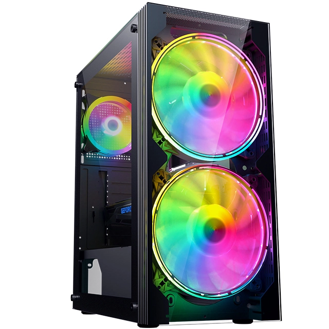 Factory Direct Desktop Computer Atx Caquining Gaming PC Caída de la computadora Caja de computadora 1