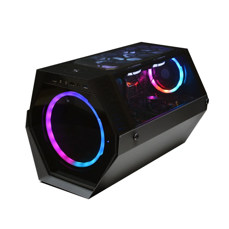 Case per computer di alta qualità & Case per PC da gioco con CPU a torre, case per computer da gioco in vetro temperato, case per computer ATX 1