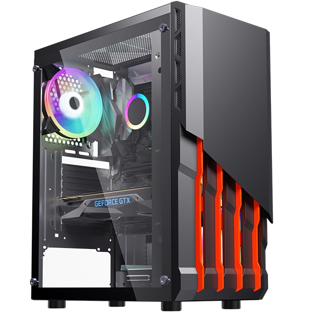 Am beliebtesten Hohe Qualität Mini Gaming Pc Desktop Computer Gaming Itx Fall Atx Computer Fall & Türme Cpu Schrank 1