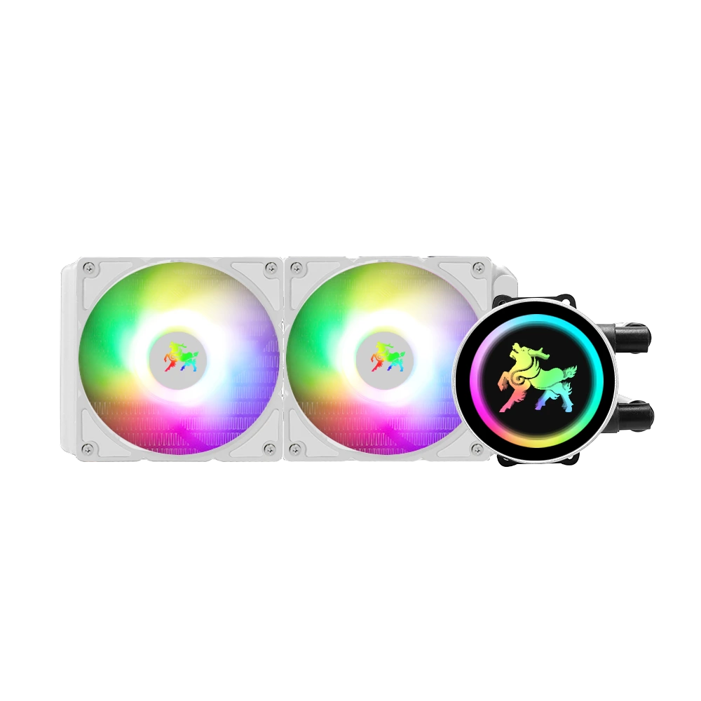 Ventilator de răcire cu lichid personalizat de 240 mm, rapid, Argb, pentru PC de jocuri, radiator pentru carcasă de calculator, CPU 1