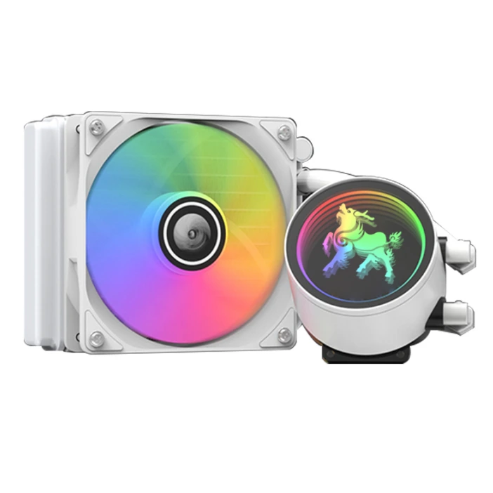 Tilpasset gaming-kabinet radiator CPU væskekøling køler 120 mm computer pc argb vandblæsere til grafikkort 1