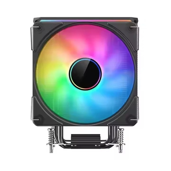 Proizvajalec 4 toplotne cevi za igralne računalnike, ventilatorji za računalnike 120 mm iz bakra in aluminija, hladilnik zraka za procesor za Intel, Lga, Amd 1