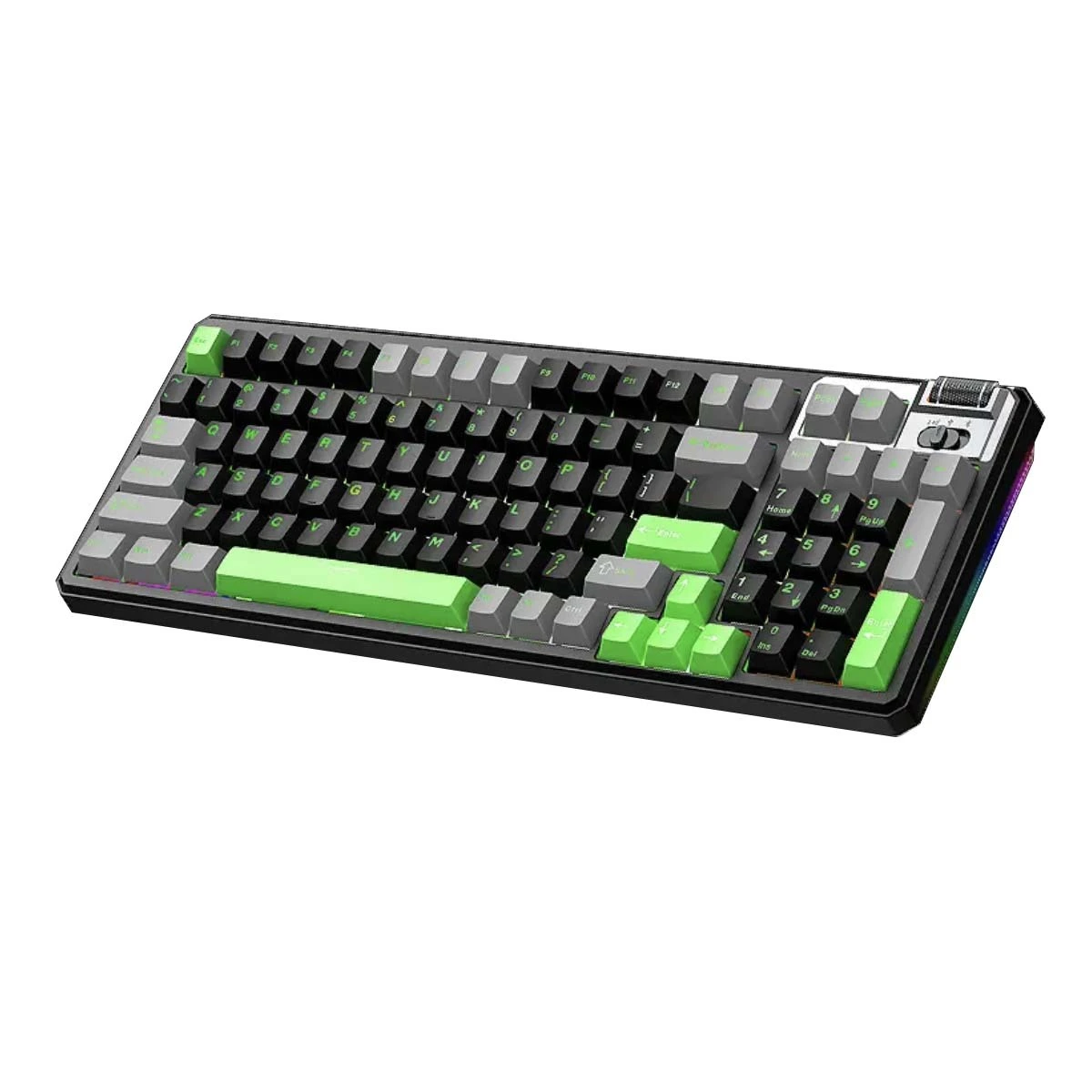 Esgaming Hot Sale Pc Desktop Rgb Led Bluetooth Computer Keypads 98 Keys 3 Mode Gaming Mechanical Keyboard For Playing Fps Games 1