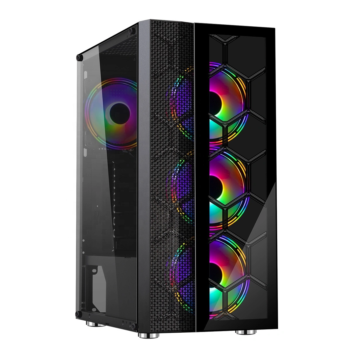 Modern RGB Light PC Case para PC para juegos 1