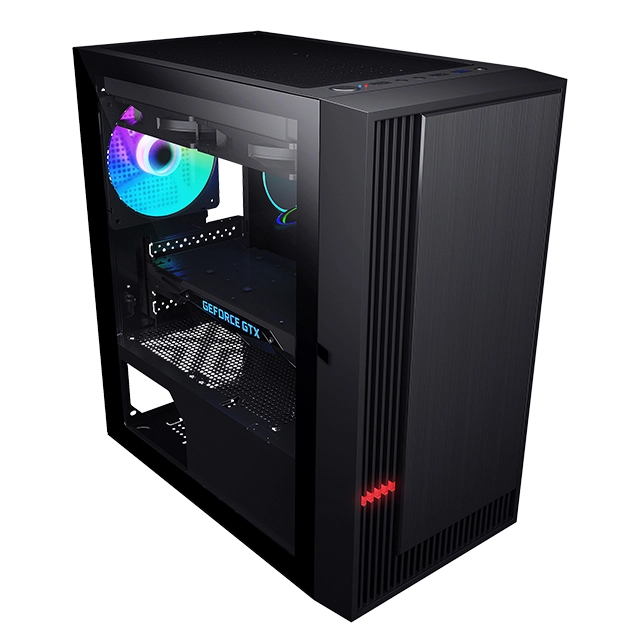 Gorąca sprzedaż OEM ODM RGB Mid Tower Mico ATX obudowa komputerowa obudowa do gier obudowy wieże producent komputerów stacjonarnych 1