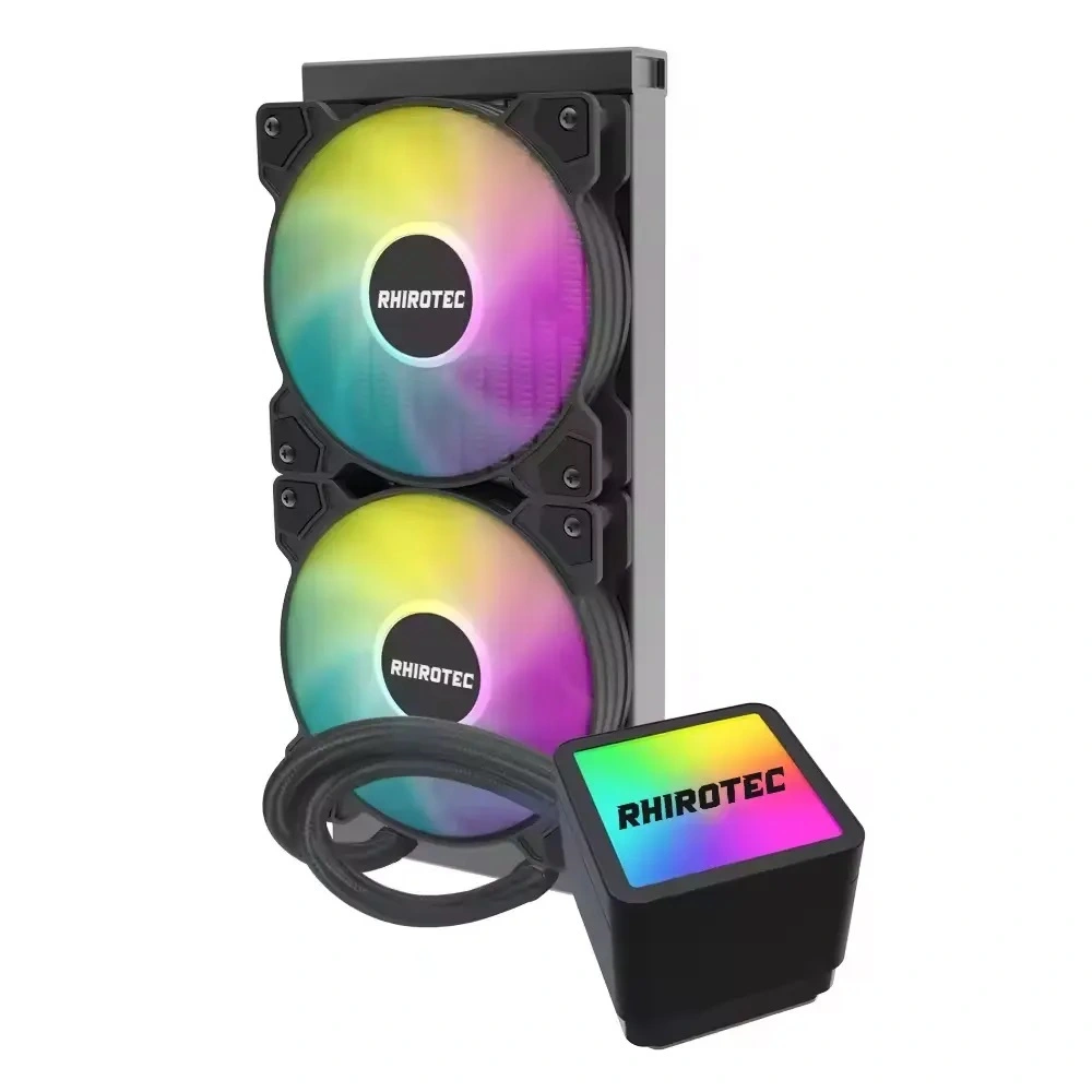 ທົນທານ 240mm 12v Aio Cpu Liquid Heatsink Argb Cooler Fan Desktop Gaming Computer Water Cooling System For Pc Case 1