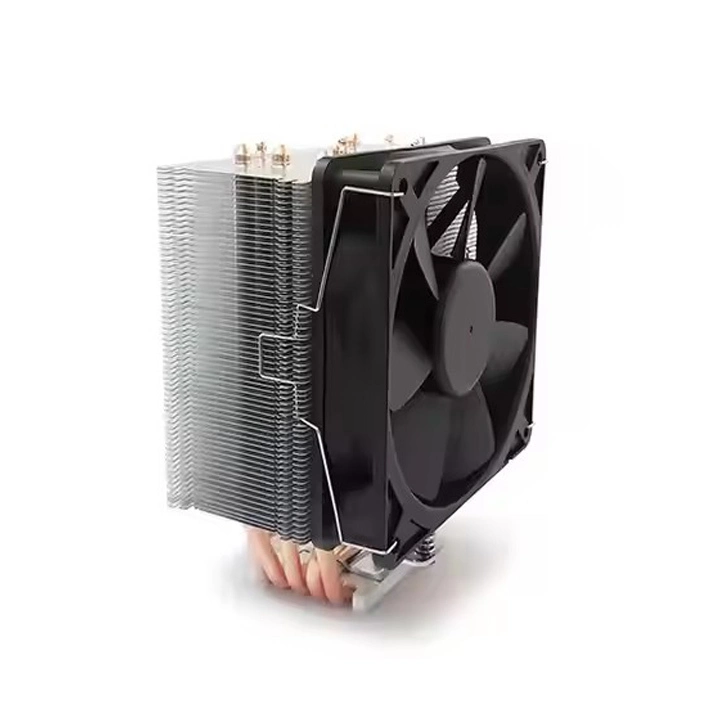 Low Noise Hydraulic Bearing Brushless Cooling Fan 5 Heatpipes Black Cpu Air Cooler For Gaming Computer Case Factory 1