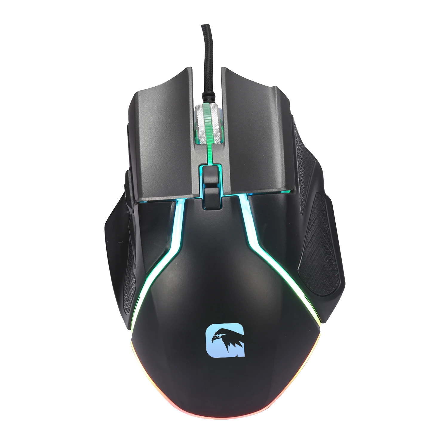 Coolzer Factory 6400 Adjustable Dpi Wired Gaming Mouse Pc Rgb Backlight Mice Mechanical Ergonomics Computer Laptop Mouse 1