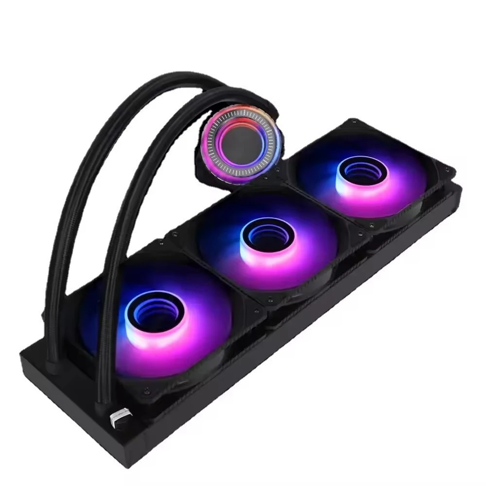 ODM OEM PWM Computer Gaming CPU Cooler Heatpipe PC Argb AIO Жидкий вентилятор 1