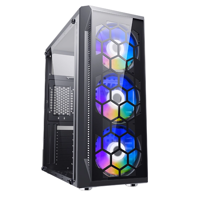أكثر جودة عالية الجودة للألعاب كمبيوتر سطح المكتب ألعاب ITX Case ATX Case & Towers CPU CABU 1