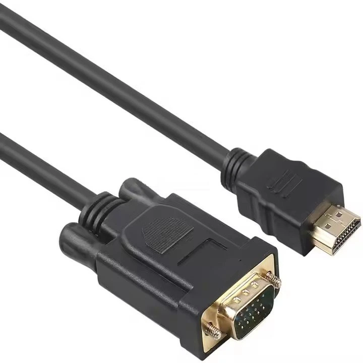 Wholesale Hdtv To Vga Cable Cord Vga To Dvi Converter Adapter Cable For Monitor Hdtv Projector Pc Computer Extension 1
