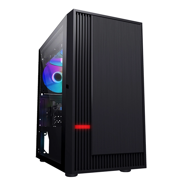 Desktop Cpu Cabinet Chassis Mico Atx Itx Motherboard Supported Tempered Glass Computer Cases Towers Gaming Pc Manufacturer 1