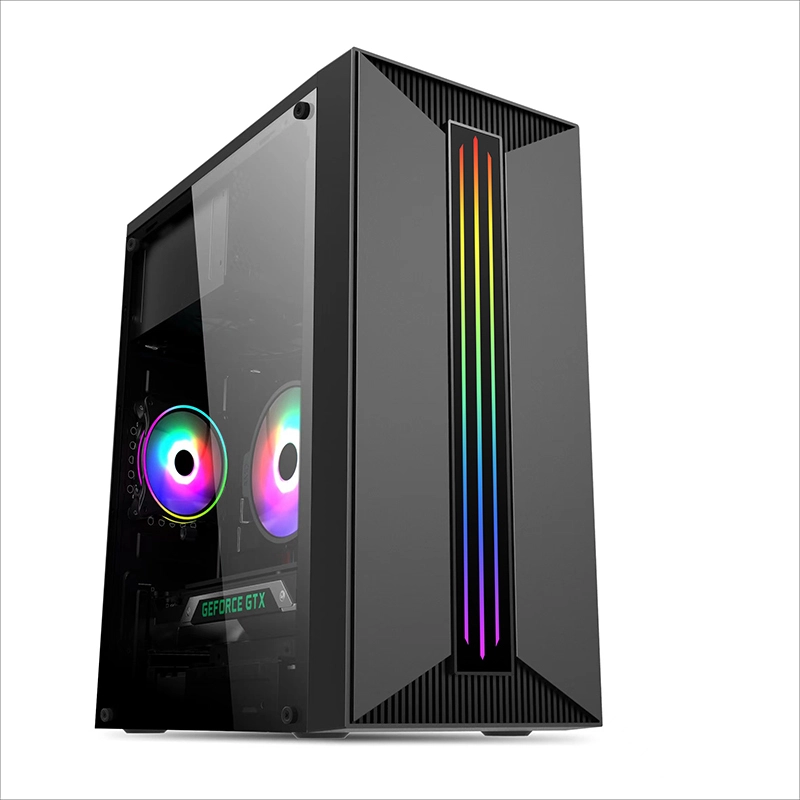 Micro Case Frontplatte RGB und seitliches Acrylfenster 1