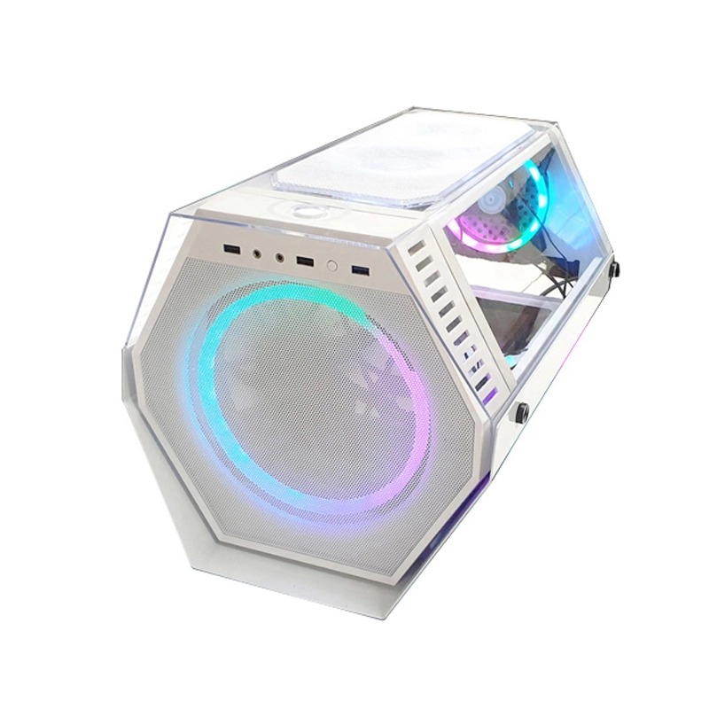 Factory Hot Selling Computer Case Gaming Atx Pc Case Oem Customized M-atx Computer Desktop Pc Case With Power Supply 1