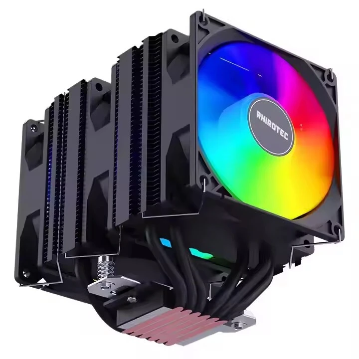 Efficient Dissipation 6 Heat Pipes Cpu Air Cooler Rgb Dual Tower 3 Fans Gaming Computer Cooling Heatsink For Gamer Case 1