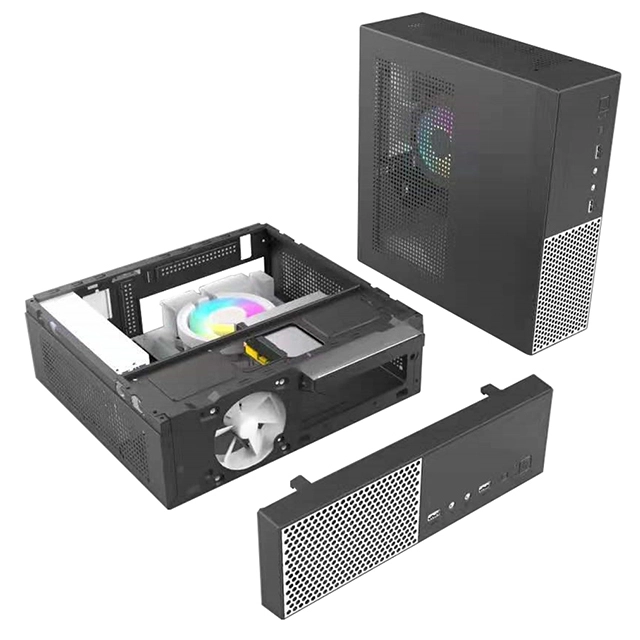 Producent Spcc Komputer Średnia Wieża Biurowa Szafa ABS Panel Biurowy Micro ATX Obudowy i Wieże PC Do Części PC 1
