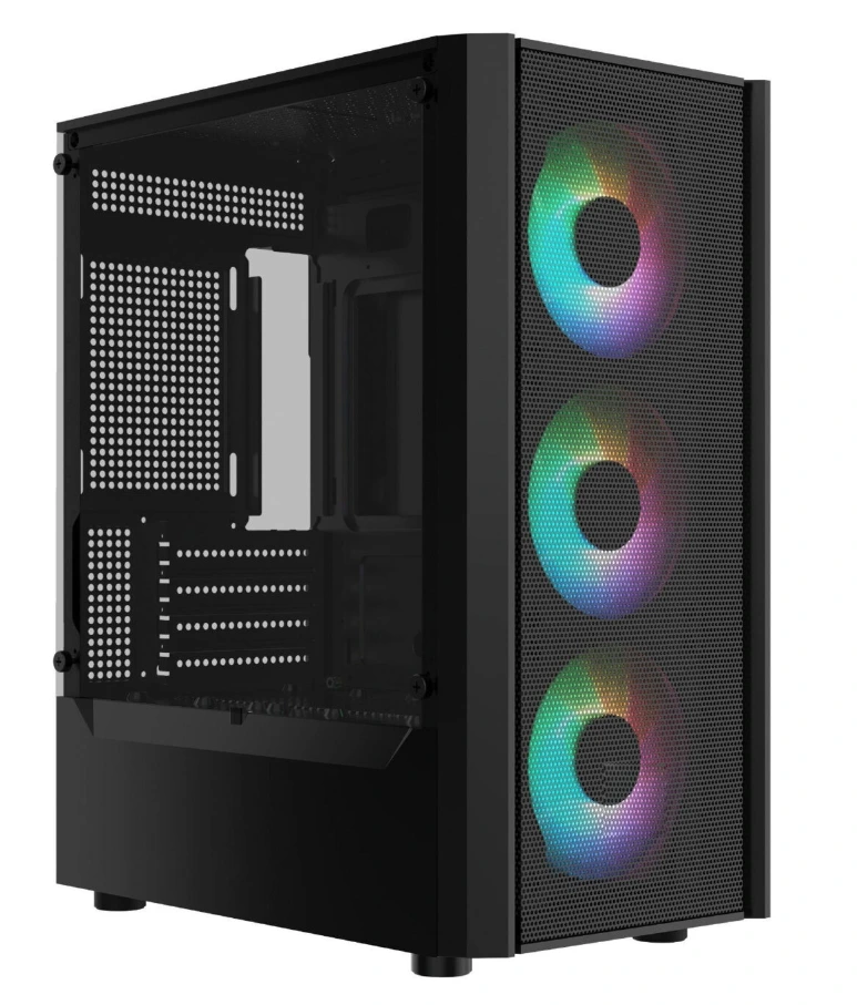 Coolzer Case per PC desktop Micro ATX ITX di alta qualità, case per PC da gioco verticale Mid Tower, telaio per PC personalizzato per giocatori 1