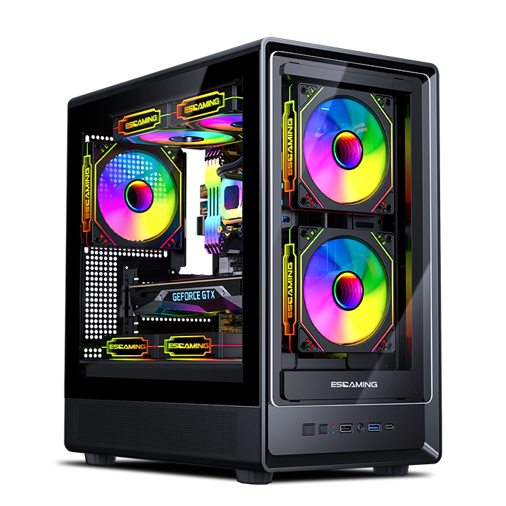 PCケース2面ガラス ATX NZXT、支柱を取り払って2面フルガラスのPCケース「H9 Elite / Flow