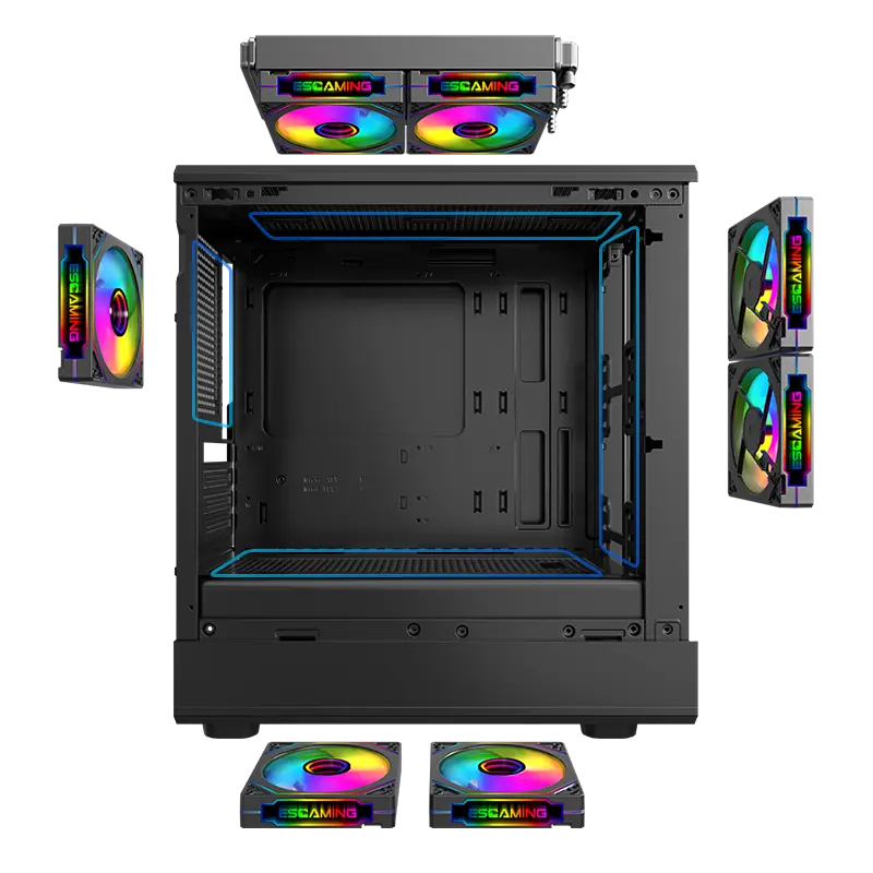 Travel - Friendly Portable Gaming Pc Case 7day - - ESGAMING 3