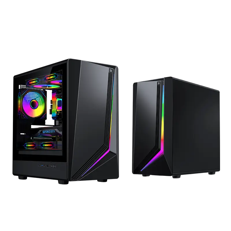 Minimalist Pc Case Black by ESGAMING 2