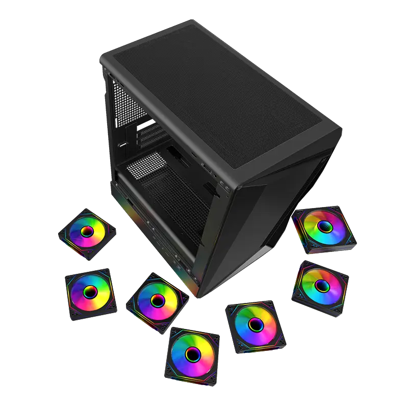 Minimalist Pc Case Black by ESGAMING 5
