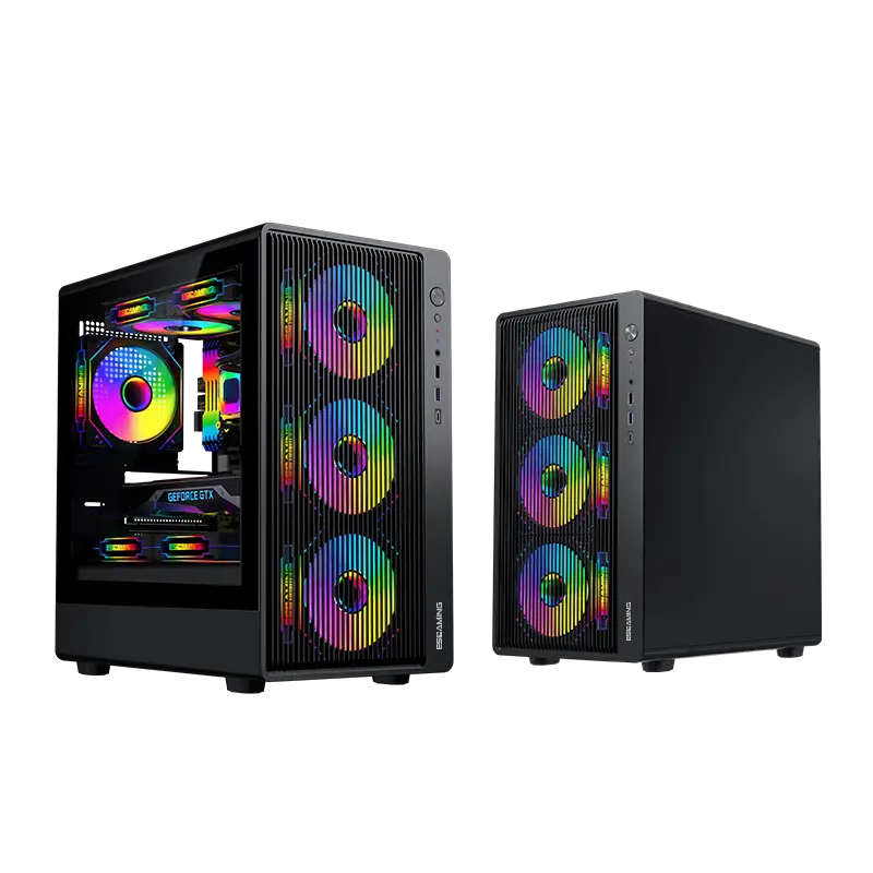 Stylish Good Pc Cases Black by ESGAMING 2