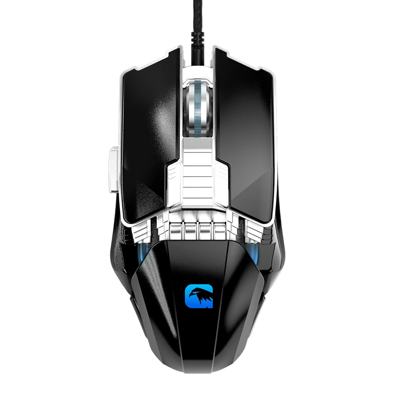 Mouse da gioco per PC con retroilluminazione RGB regolabile a 5 tasti, 8000 DPI, ergonomico, fornitore M253 1