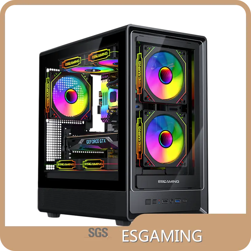 حافظة كمبيوتر ألعاب بيضاء من ESGAMING من ESGAMING 1