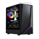 ပရီမီယံ Tempered Glass Stylish Mid-Tower Micro-ATX Gaming PC Case ROKE 11 1