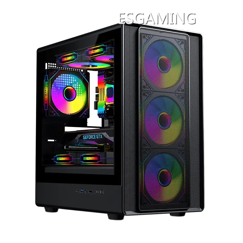 Sturdy Best Gaming Pc Case ROKE 05 by ESGAMING 1