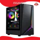 Boîtiers PC gaming élégants et cool, noirs, par ESGAMING 1