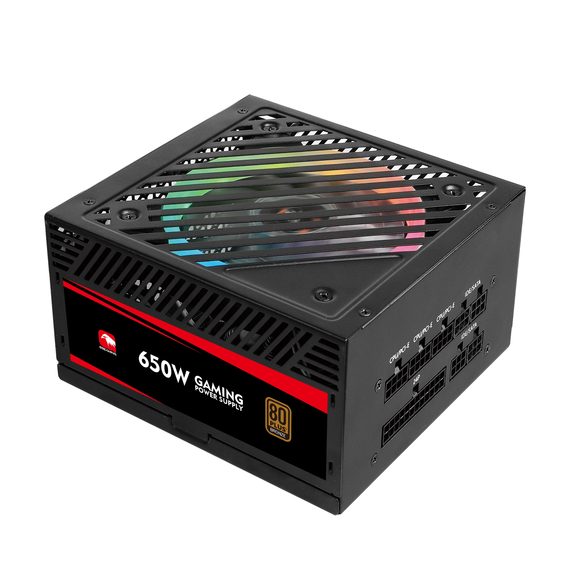 Alimentatore per PC desktop EFMB650W da 650 W, modulo completo, alta qualità, efficienza 85%, 80+ Bronze 1