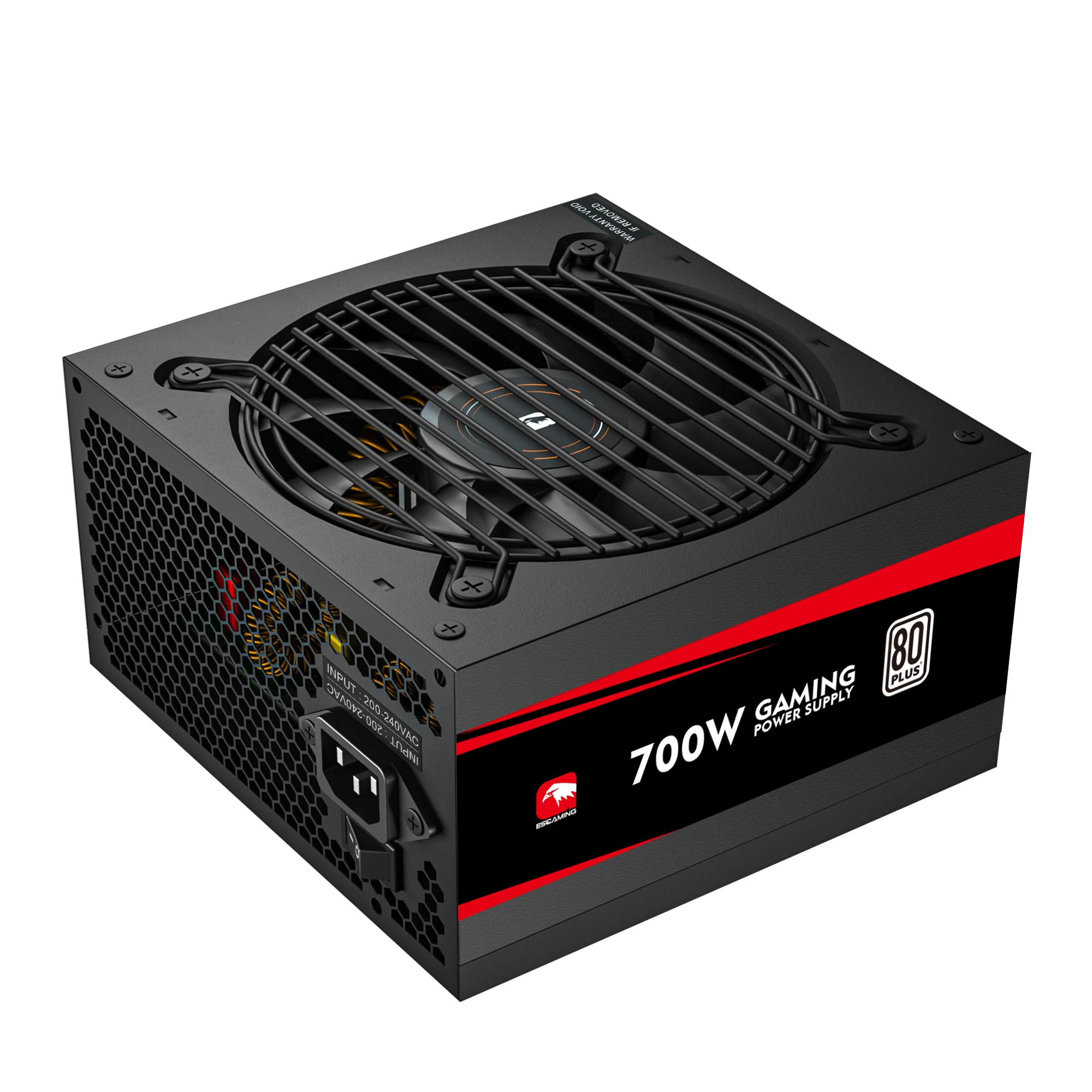 Alimentatore ATX per PC desktop da gioco certificato 80Plus da 700 W ES700W 1