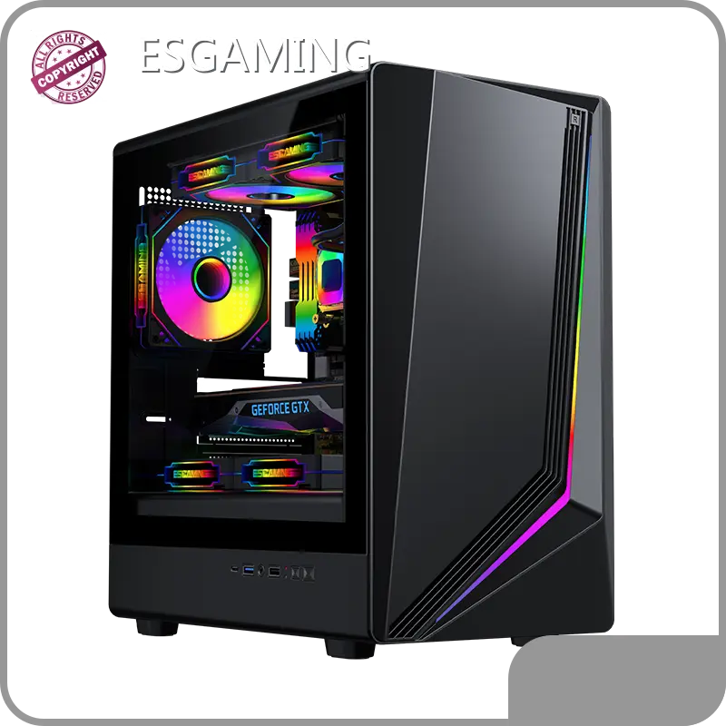 مصنعو علب الكمبيوتر باللون الأسود بالجملة - ESGAMING 1