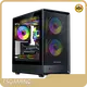White Gaming Pc Case ROKE 02 MESH by ESGAMING 1