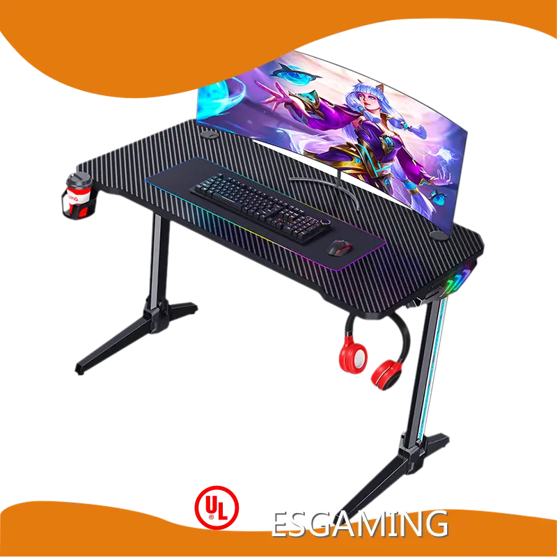 ESGAMING Gaming Desks for Sale Black Supplier 1
