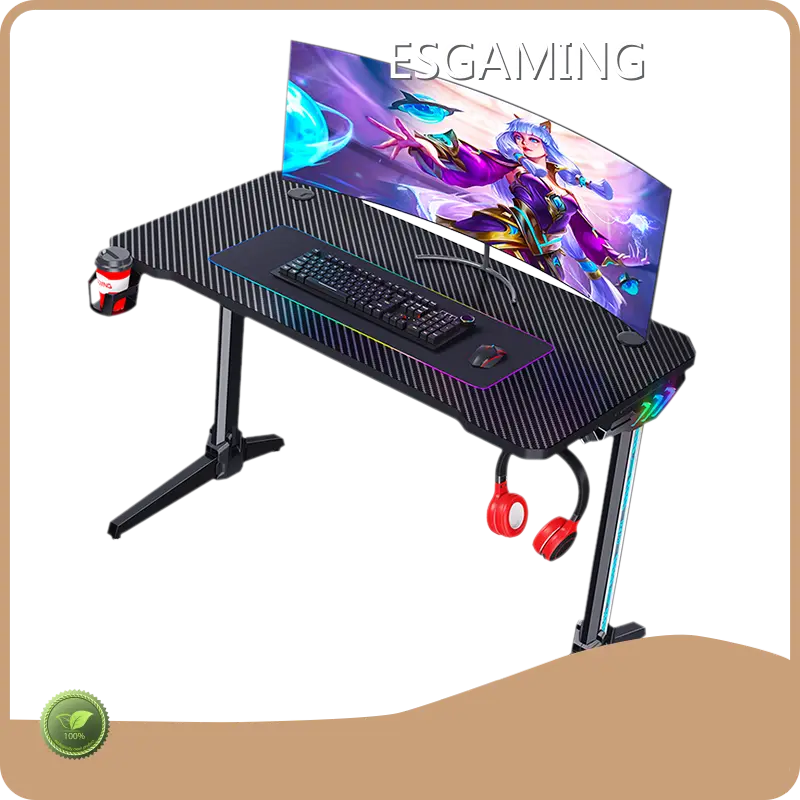 Ergonomický herný stôl čierny Veľkoobchod so všetkými produktmi - ESGAMING 1