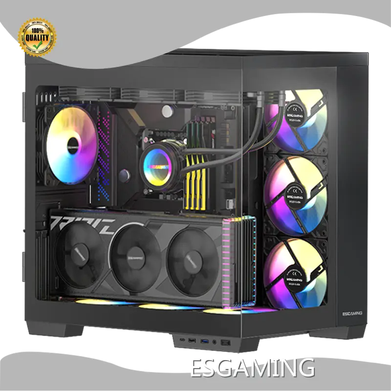 အဖြူရောင် ဂိမ်းကစား PC အိတ် ထုတ်ကုန်အားလုံး လက်ကားရောင်းချခြင်း - ESGAMING 1