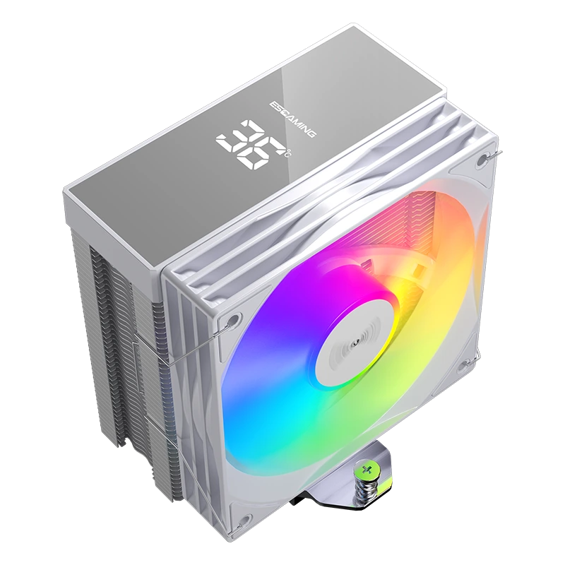 Refroidisseur d'air ESGAMING EZ-4X ARGB : un style minimaliste et attrayant, efficace et silencieux, le choix des joueurs. 1