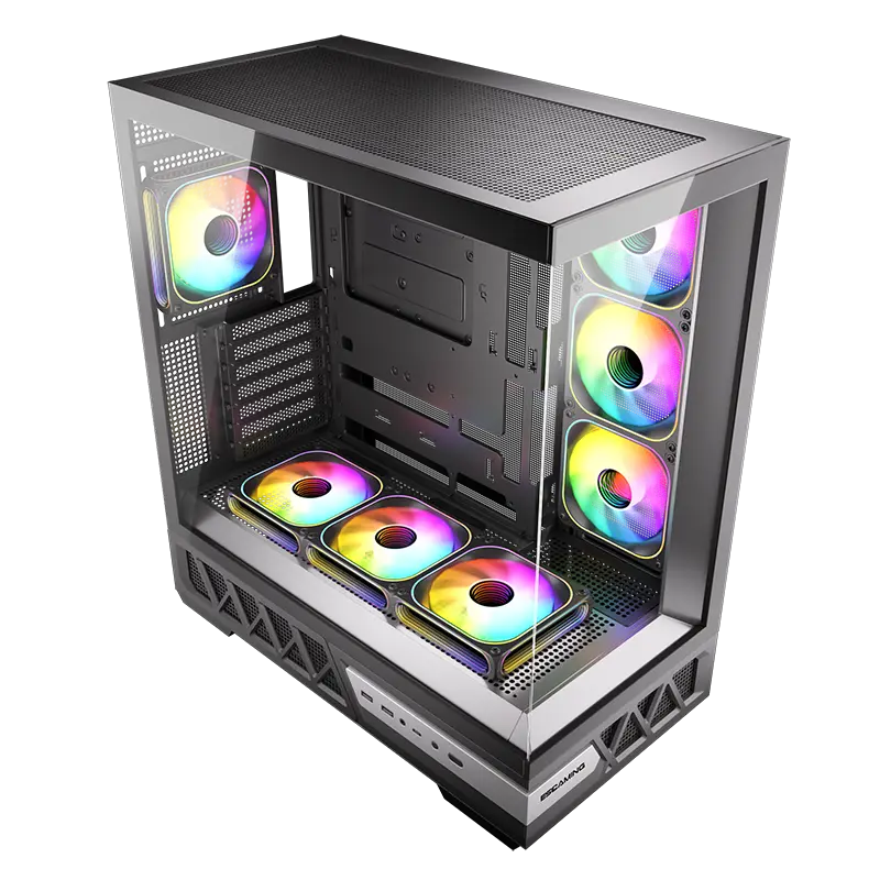 အကောင်းဆုံး Gaming PC Case ထုတ်ကုန်အားလုံး လက်ကားရောင်းချခြင်း - ESGAMING 5