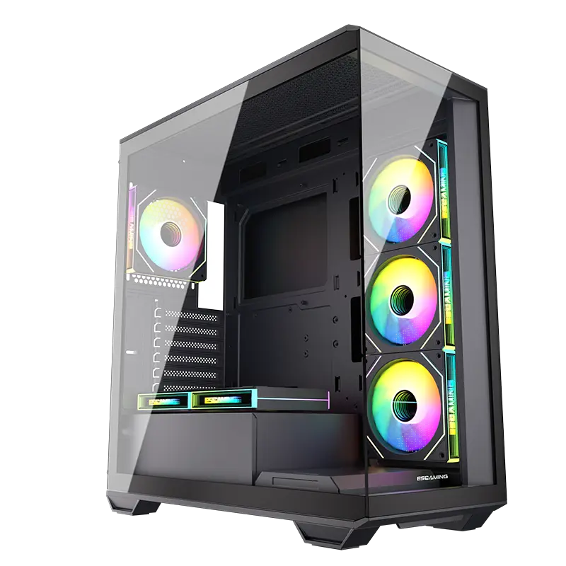 PC Case ပေးသွင်းသူ Gaming PC Case လက်ကားရောင်းချခြင်း - ESGAMING-1 2