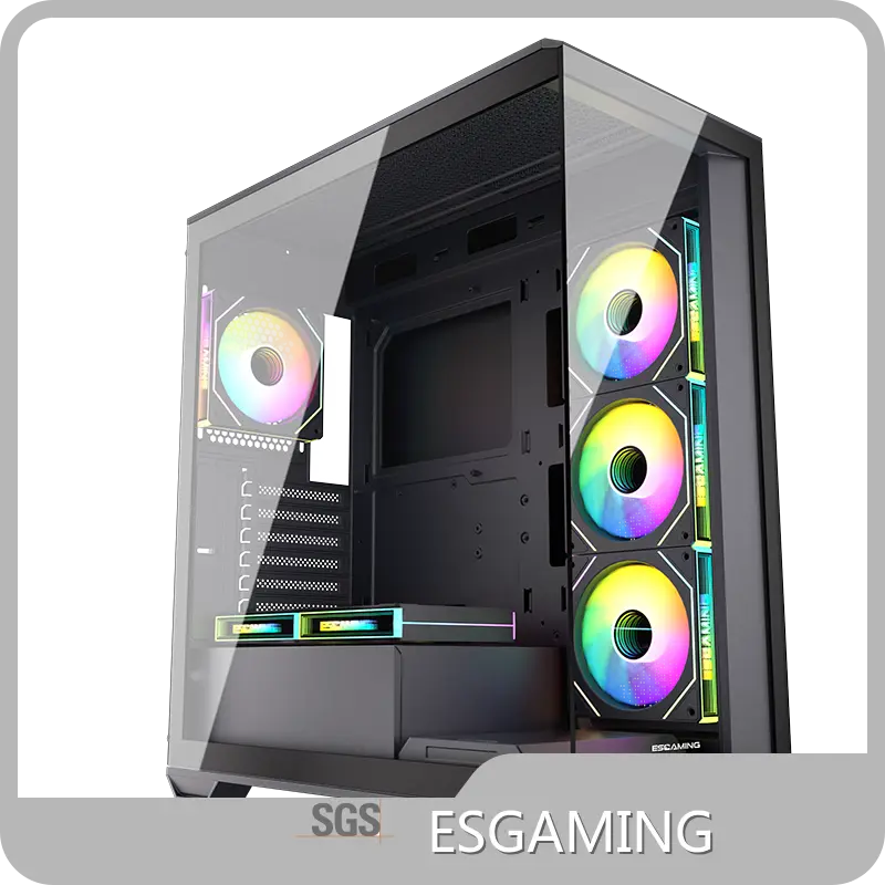 PC Case ပေးသွင်းသူ Gaming PC Case လက်ကားရောင်းချခြင်း - ESGAMING-1 1