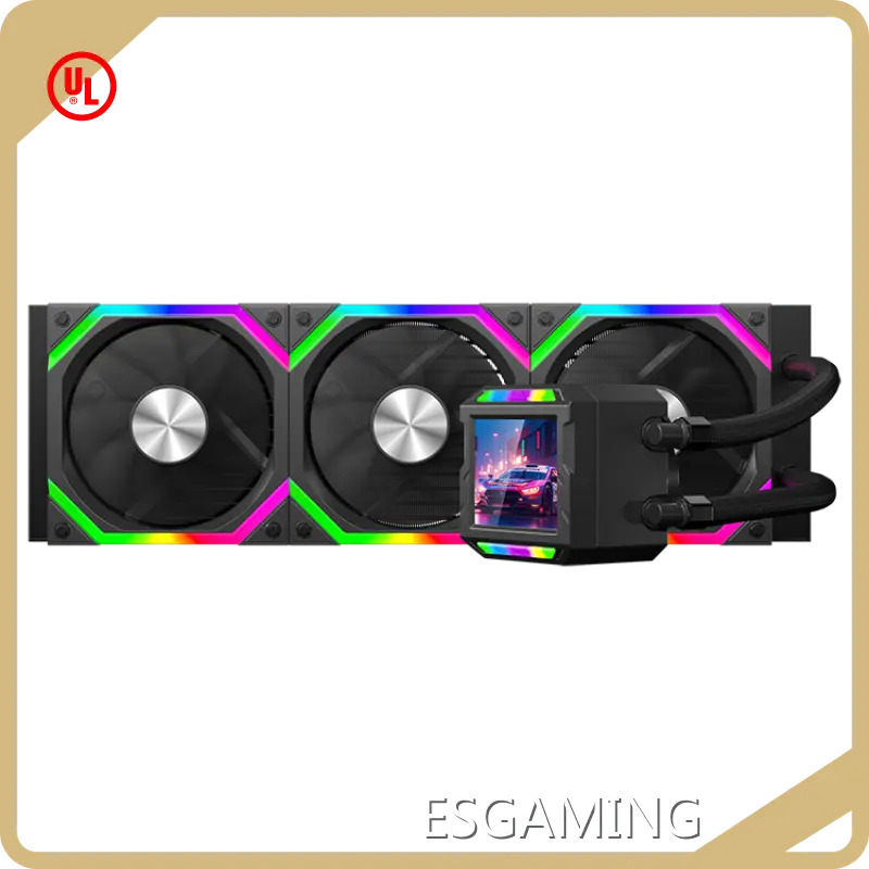 ရေဖြင့်အအေးပေးသော PC CPU အရည်အအေးပေးစက် လက်ကားရောင်းချခြင်း - ESGAMING 1