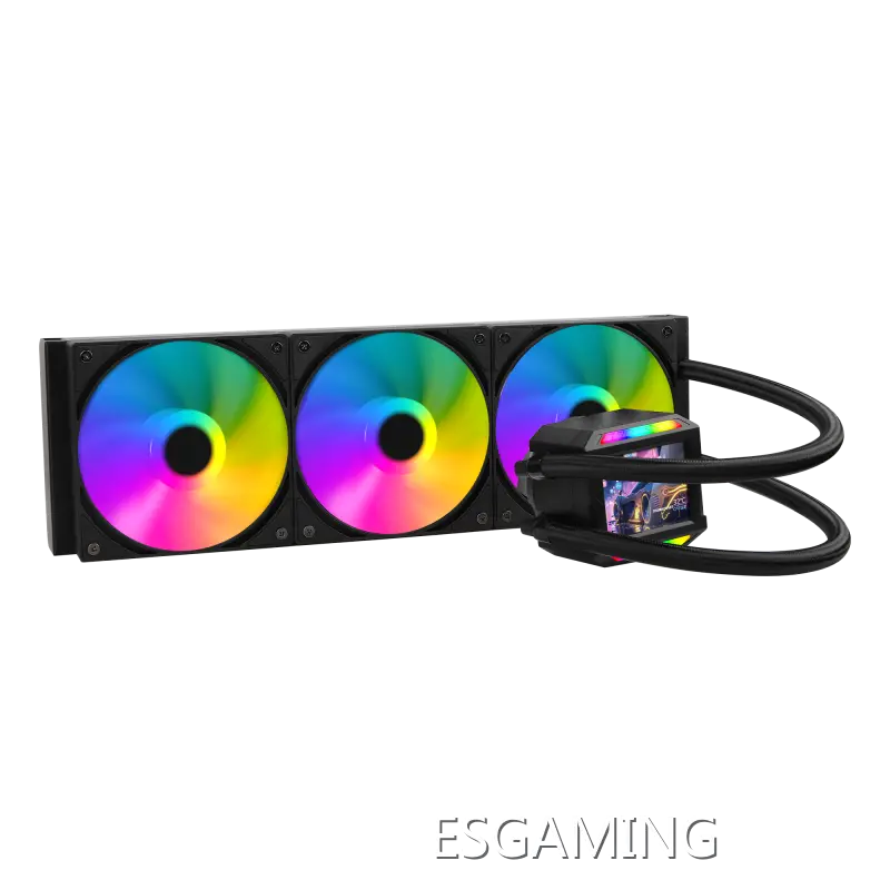 Течно охлаждане за компютър, течно охлаждане за процесор, течно охлаждане на едро - ESGAMING 1